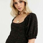 Free People  Puff Sleeve Sunset Mini Dress Size XS Photo 3