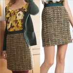 Kate Spade  Tweed Mini Skirt Size 2 | Multicolor Wool Blend A-Line Photo 1