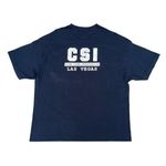 Alstyle Vintage CSI Las Vegas Navy Blue Graphic T-shirt Photo 1