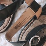 Merona Thong Sandals Braided Black Size 8.5M Photo 3