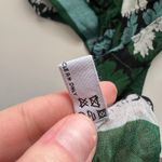 Paul Smith Floral Scarf Green Blue White Silk Blend Made in Italy Ethereal Photo 3