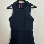 Spanx  Ponte Overlay Dress in Classic Navy Size Small Photo 4