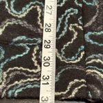 J Jill Women's Open Front Cardigan Sweater Abstract Swirls Wool Blend Size M Black Size M Photo 11