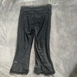 Lululemon  Grey Wide Leg Cropped Capri Leggings Photo 5