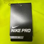 Nike  Pro Dri-FIT Racerback Tank Top Volt Neon Yellow Green NWT Size M Photo 5