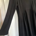 NWT Reborn Women’s Black Hi Low Hem Top Peplum Blouse Shirt Dress Sz Large Photo 2