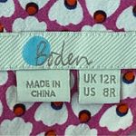 BODEN Andrea midi dress in Cyan Pink Floral with 3/4 Bell sleeves Size 8 Regular Photo 11