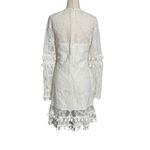 Alexis  Callisto White Lace Mini Dress Photo 2