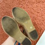 MATISSE Blue Denim Ankle Strap Espadrille Heels Wedges Bohemian Size 9 Beach Photo 6