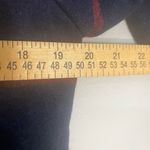 Old Navy  Women's Blue and Red Windowpane Plaid Fleece-Lined Zip-Up Bomber Jacket Photo 7