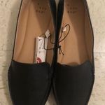 A New Day Black Pointed Toe Loafers  Photo 0