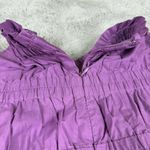NWT Sea New York Flutter Sleeve Steph Tunic Dress Tiered‎ Ruffle Purple Crocus M Size M Photo 6