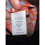 CAbi L 'Sunshine' Orange Blue Geometric Print Flowy Tank Top Photo 9