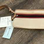 Tommy Hilfiger Vintage Women's Wristlet Wallet Small Tan Clutch Bag NEW Photo 0