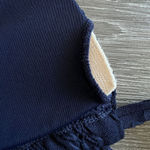 ANDIE  String Bikini Top Medium Eyelet Navy Blue Photo 4