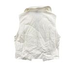 Pretty Little Thing  - White Twill Zip Through Collared Top in White Photo 2