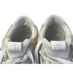 Nike  AIR FORCE ONE Fontanka Pearl White Light Bone Suede Platform Sneakers Sz 7 Photo 5