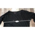 Lilly Pulitzer ‎ Marlowe Dress Black Knit Boatneck sz LARGE Modern Mini Photo 5