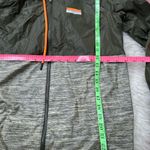 PINK - Victoria's Secret PINK Victoria’s Secret Green & Gray Lightweight Jacket Full Zip Pockets EUC XS/S Photo 6