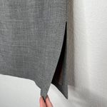 i Blues Womens Gray size zip Italian Wool Blend Skirt Size 40 Italian 6 US Photo 2
