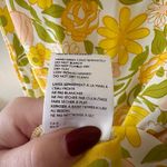 Faithfull the Brand  Jean-Marie Yellow Floral Midi Dress Size 6/M Photo 4