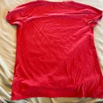 L.L.Bean  Women’s M Pullover Crew Neck Short Sleeve T Shirts Red And Green Photo 2