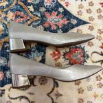 Anne Klein  Norwood Dress Pumps Metallic Silver 8 Photo 3