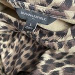 Banana Republic  Animal Print Terry Pullover Photo 3