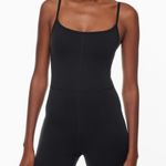 Aritzia Wilfred Free Freestyle 5” Romper Jersey Sweat Wicking Black Size Small Photo 0