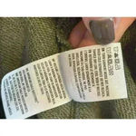 American Eagle  Women’s Size S Green Oversized Cropped Drawstring Sweatshirt Photo 4