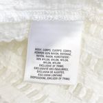 Anthropologie Lilka X White Shell Eyelet Laser Cut Beach Poncho Cape Cover Up Photo 12