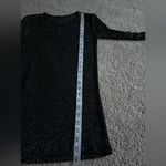 Joseph Joesph lurex knit black see through layer metallic long sleeve size small Photo 14