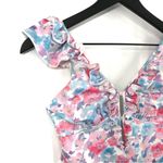 Love Shack Fancy Tibbie One-Piece Swimsuit Watercolor Floral Pastel S Photo 2