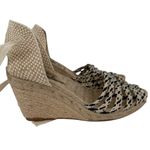 Free People Amalfi Coast Espadrille Wedge Sandals Natural Size EU 37 US 6.5 Photo 6