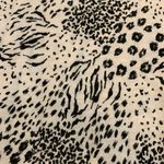 Joie  Anthea Linen Short Sleeve Dress Size Small Animal Print Photo 8