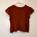 Free People we the free camel mustard, brown T-shirt crop top women’s size small Photo 2