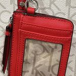 Calvin Klein Monogram Signature Cream w/Red Satchel Hand-Bag Khaki Logo H7DDJ6YQ Photo 65