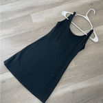 Brandy Melville  Dress mini tank womens Black (one size) lined casual Photo 0