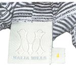 Malia‎ Mills Soirée Dress Black and White Stripe Size 4 Quiet Luxury Resort EUC Photo 6