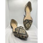 Isaac Mizrahi  New York woven black flats size 7.5‎ Photo 1