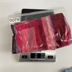 Susan Graver women's pink red colorblock mesh lightweight open cardigan large Photo 7