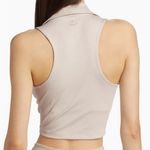 Beyond Yoga  Heathered Collared Crop Top Photo 1