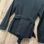 Old Navy *Stylish Dark Gray Belted Jacket  Size Small Casual Chic Photo 3