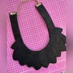 Nine West  Colorful Ethic Mesh Bib collar Maxi Beaded Statement Necklace 32” Photo 3