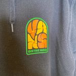 Vans  Off The Wall Black Hoodie Logo Sweatshirt Unisex Sz Sm Cotton Photo 1