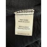 Inspired Hearts Black Mini Dress Sleeveless Smocked Casual Summer XL EUC Photo 6