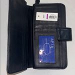 SAFE KEEPER BLACK GENUINE LEATHER WALLET MULTIPLE CARD HOLDERS SNAP/ZIP CLOSURE Photo 8