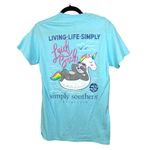 Simply Southern Laid Back Sloth Unicorn Shirt Women's Size Small NEW with Tags Photo 4