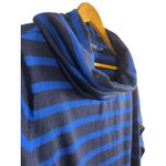 Ralph Lauren Polo Golf Blue Stripes Long Sleeve Cowl Neck Sweater Size Large‎ Photo 5