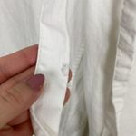 American Eagle High-Waisted Paperbag Wide Leg Pants White Women’s Size Large Photo 4